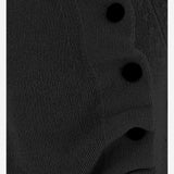 MAGLIA IN SETA E COTONE CON ABOTTONATURA ASIMMETRICA 9813458 200 KHAITE 