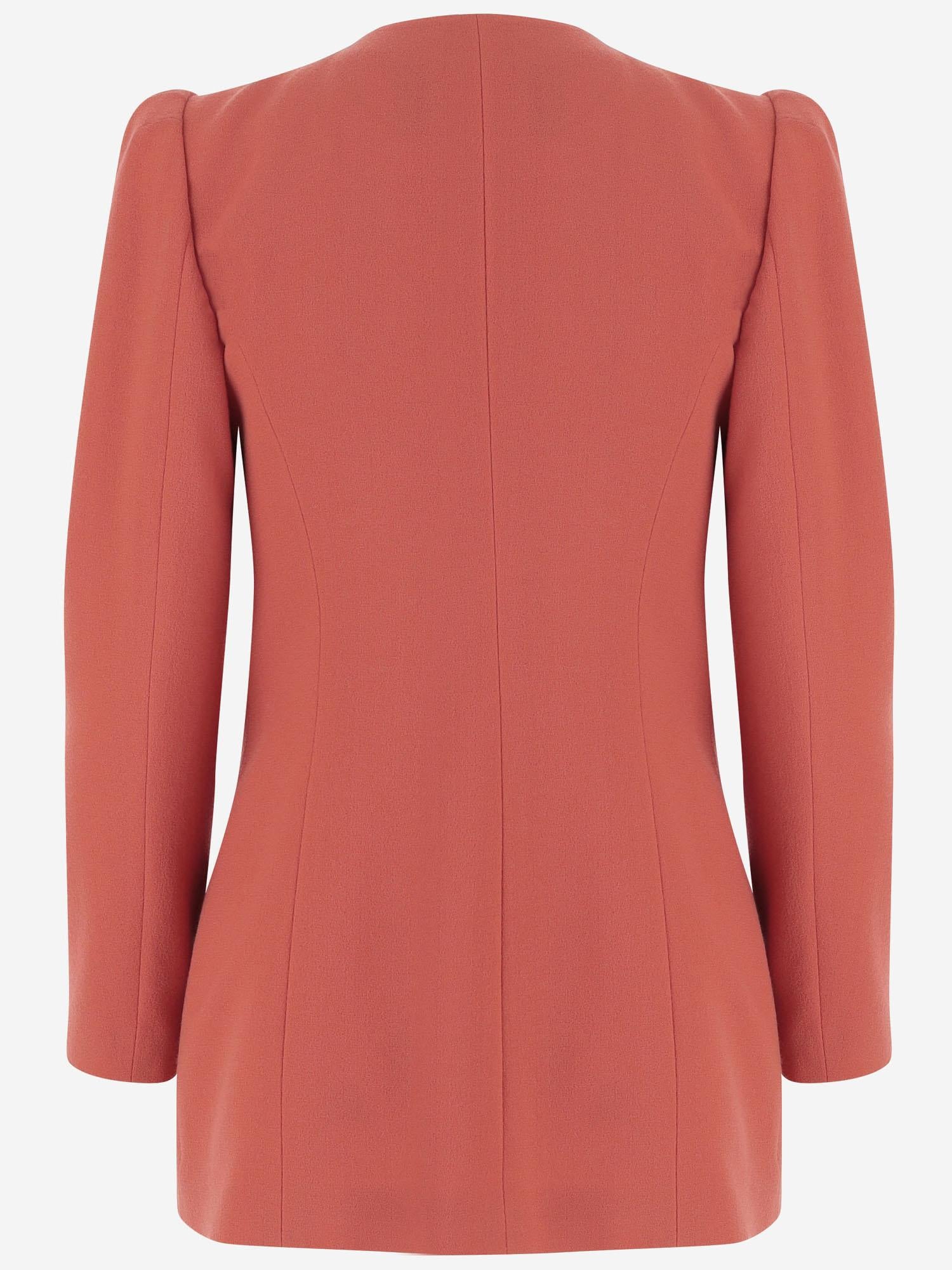 Abito in lana vergine con ruches 8B0CE5R5 A6FFE7 VALENTINO 