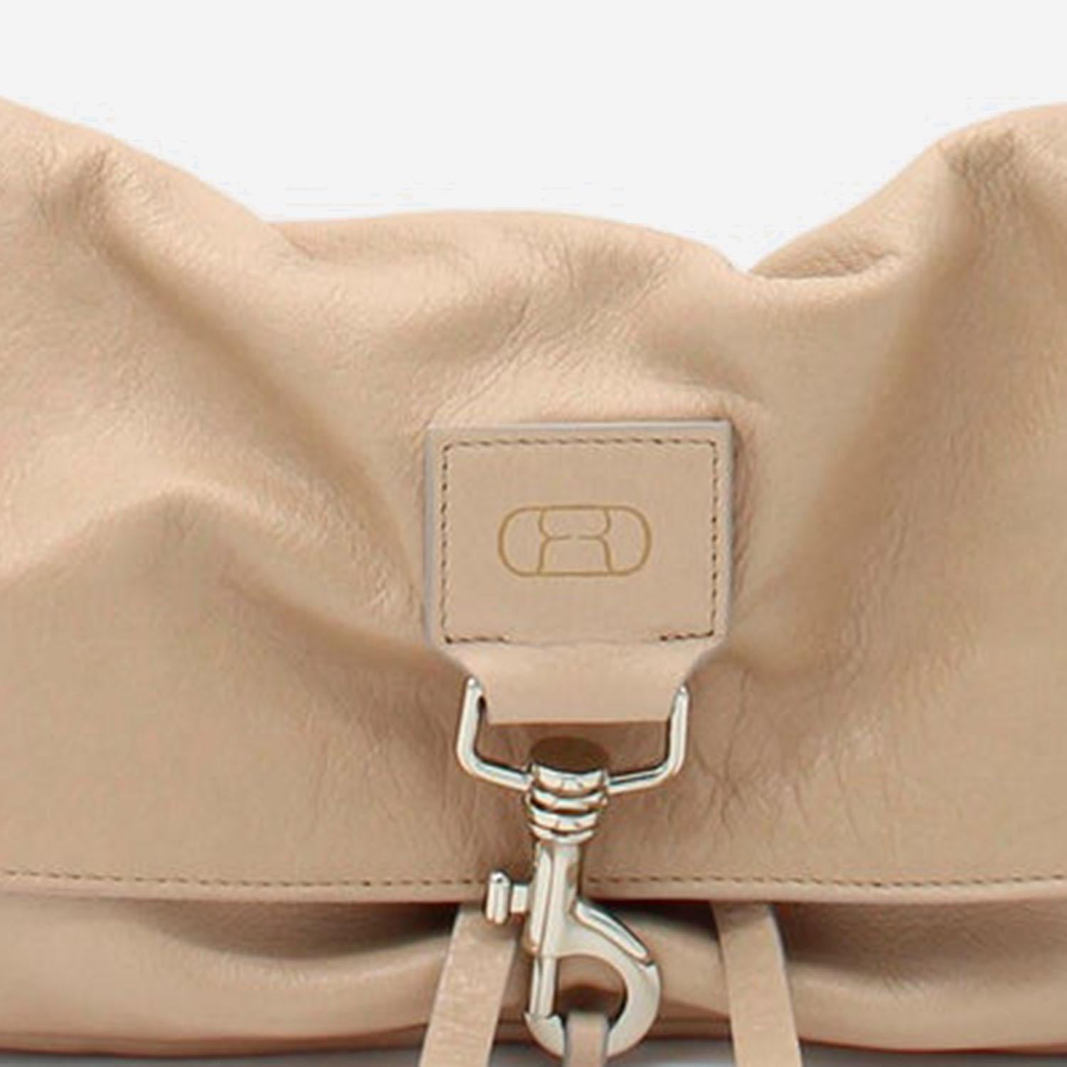 BORSA LA BISACCIA MINI IN NAPPA MARTELLATA LABISACCIAMINISOUFFLE 096SL RADICA STUDIO 