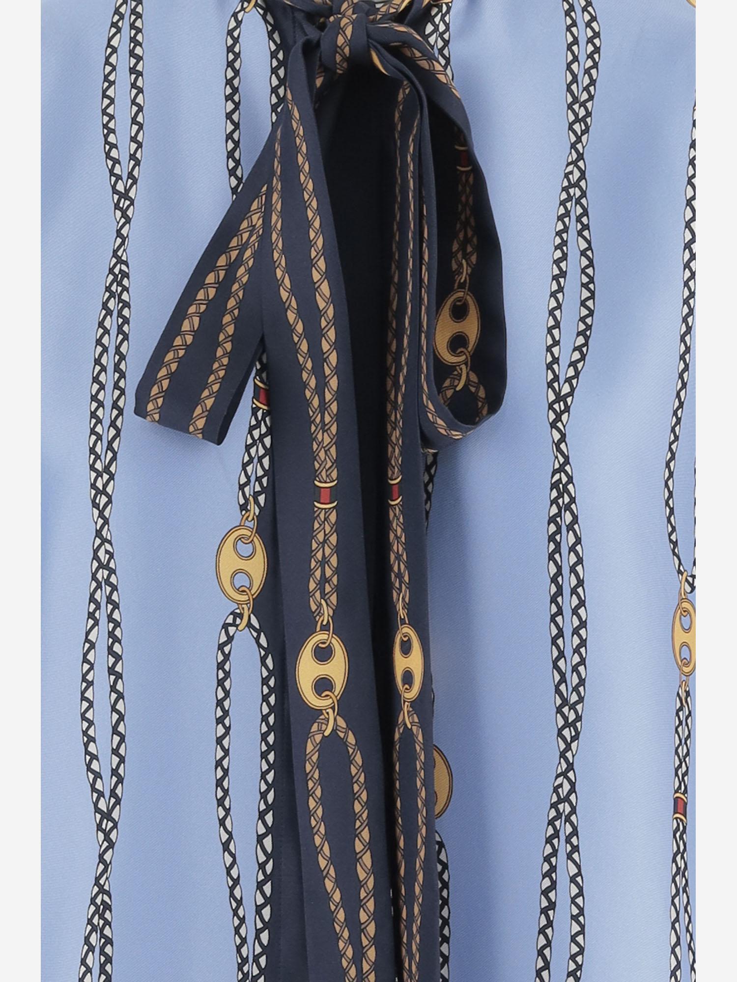 CAMICIA IN SETA <BR/><BR/> 856109 ZAUK54061 GUCCI 