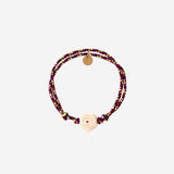 Bracciale Guardian con perla in vetro GUARDIANHEARTGLASS WHITE SORBET ISLAND 