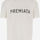 T-SHIRT IN COTONE CON LOGO PA1030 WHITE PREMIATA 