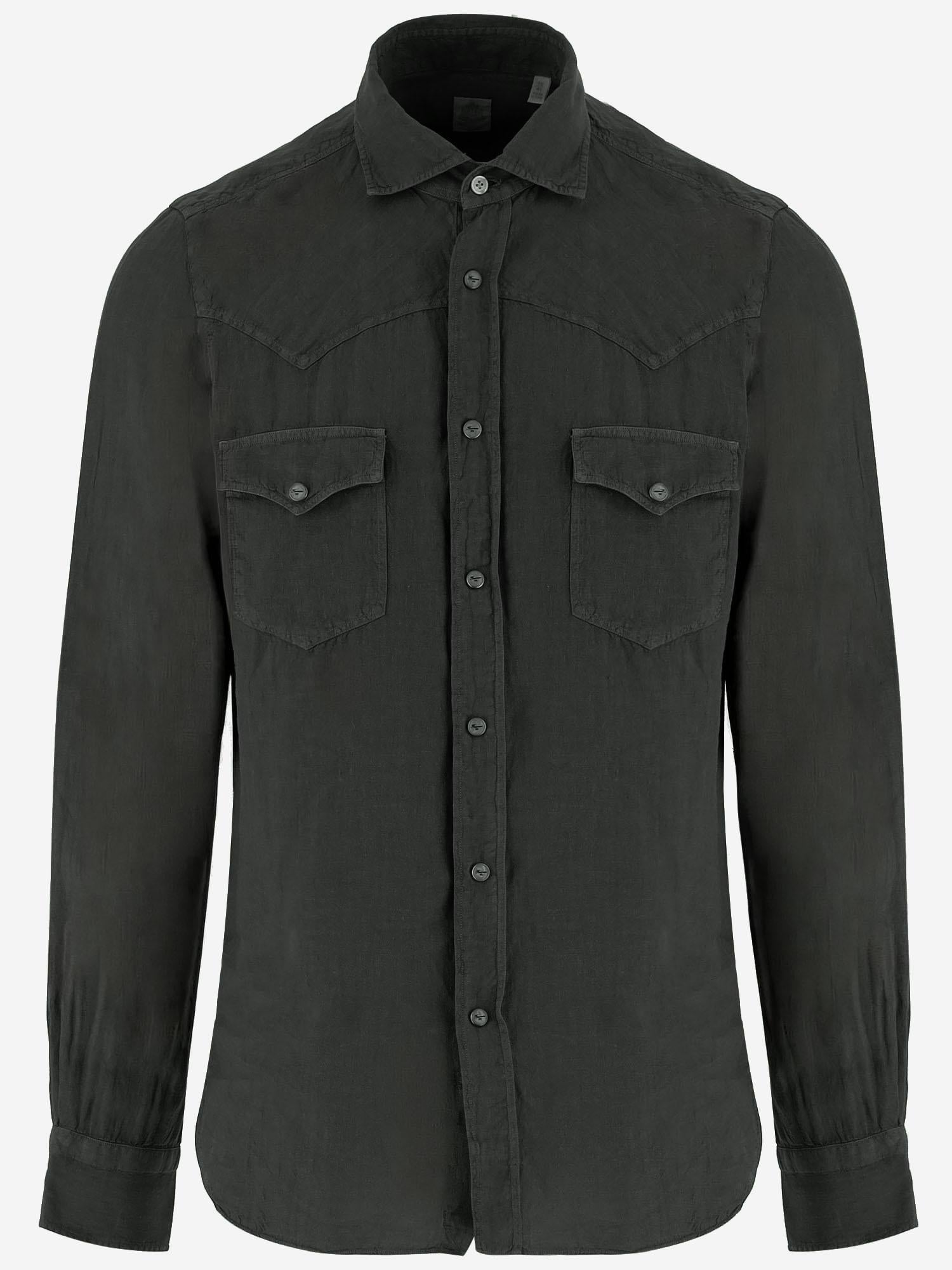 CAMICIA IN LINO P6001G 208 FINAMORE 