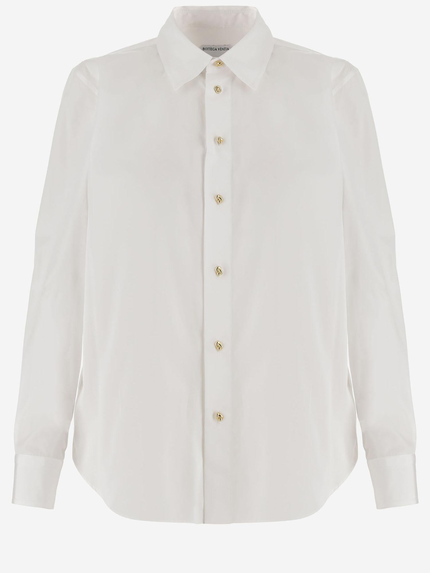 CAMICIA IN COTONE 838420 V2H209000 BOTTEGA VENETA 