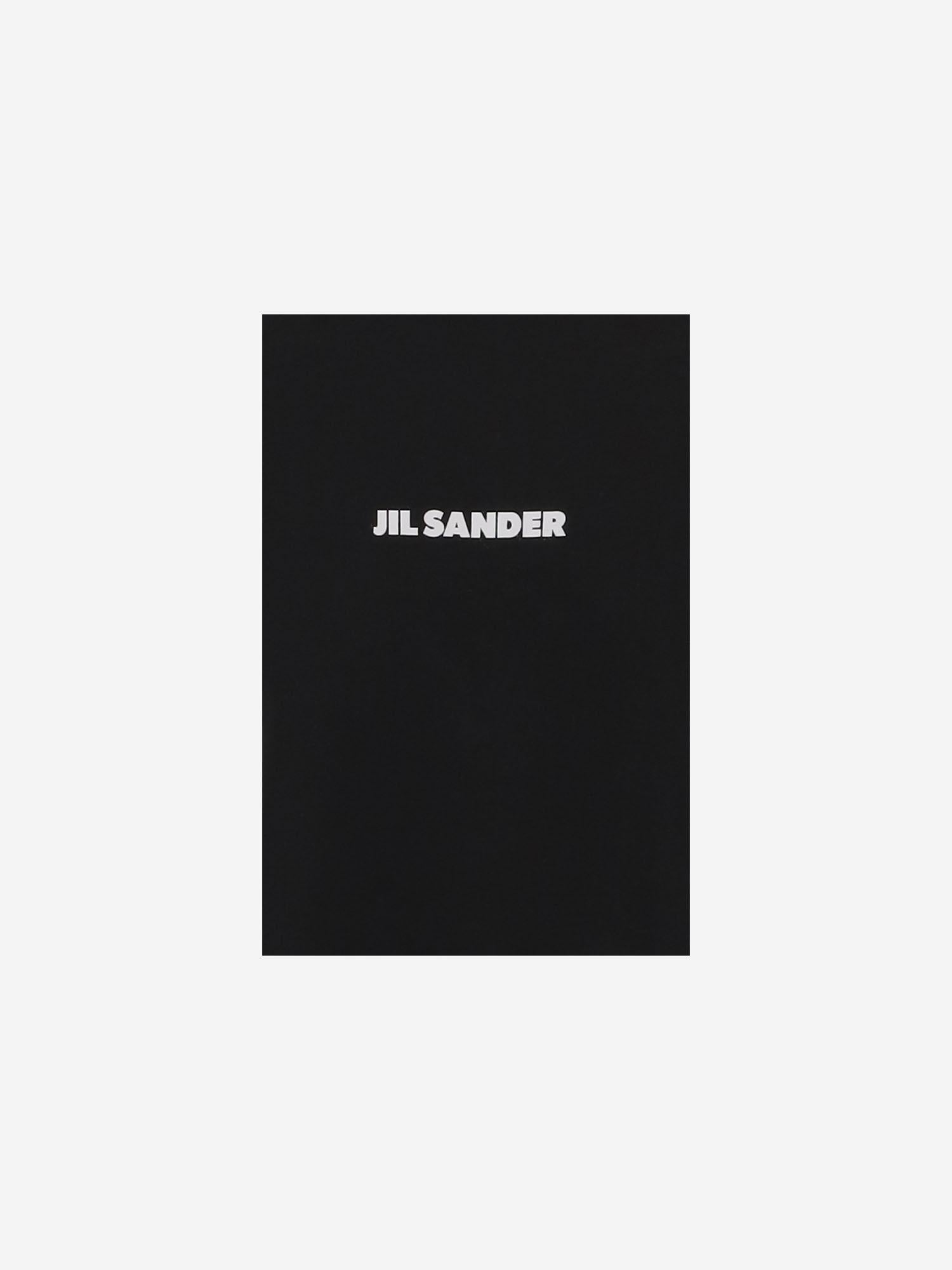 T-SHIRT IN COTONE CON LOGO J02GC0142 J20103001 JIL SANDER 