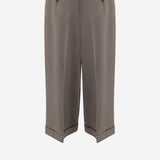 PANTALONI CROPPED IN LANA 10865W2812 DUS THE ROW 