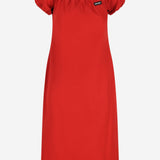 ABITO IN COTONE CON LOGO MF6183 1BMSF0011 MIU MIU 