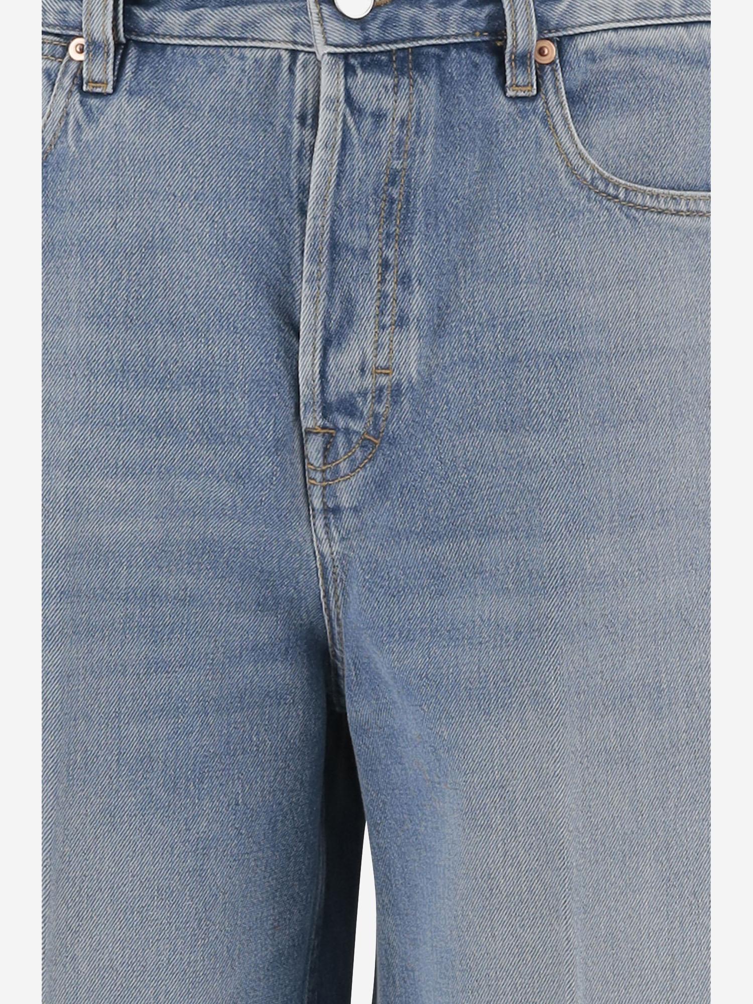 JEANS IN DENIM DI COTONE 816971 XDC7S4009 GUCCI 