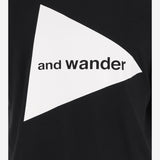 T-SHIRT IN MISTO COTONE CON LOGO 5746984076 010 AND WANDER 
