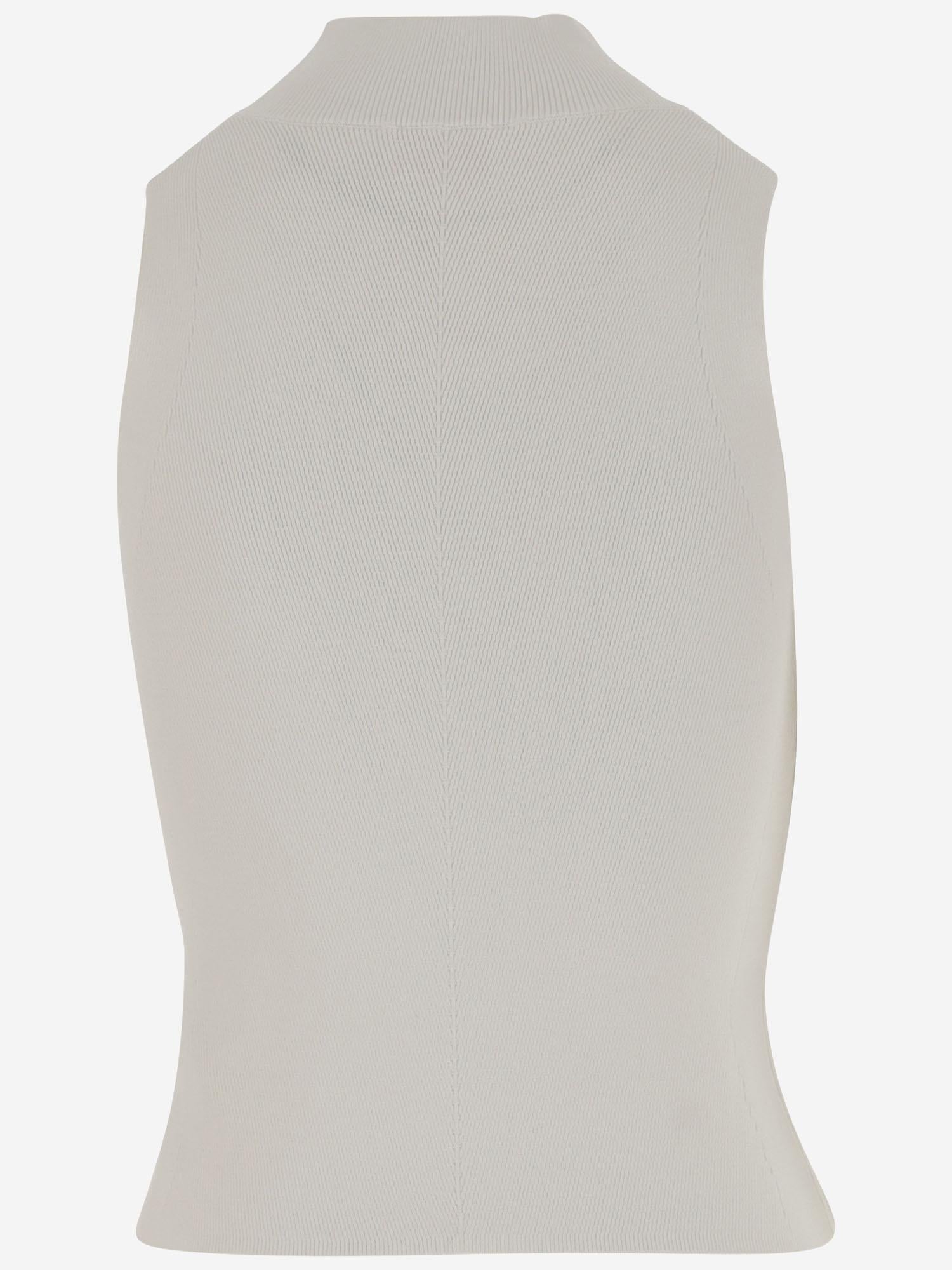 TOP IN MISTO VISCOSA CON LOGO A13020 0DLAX129 DIESEL 