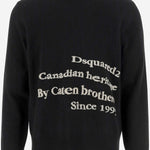 PULLOVER IN LANA CON LOGO S74HA1505 D13095900 DSQUARED2 