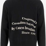 PULLOVER IN LANA CON LOGO S74HA1505 D13095900 DSQUARED2 