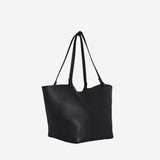BORSA Park Tote Three IN PELLE W1272L129 BLKP THE ROW 