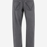 JEANS IN DENIM DI COTONE 813511 V5SO01003 BOTTEGA VENETA 