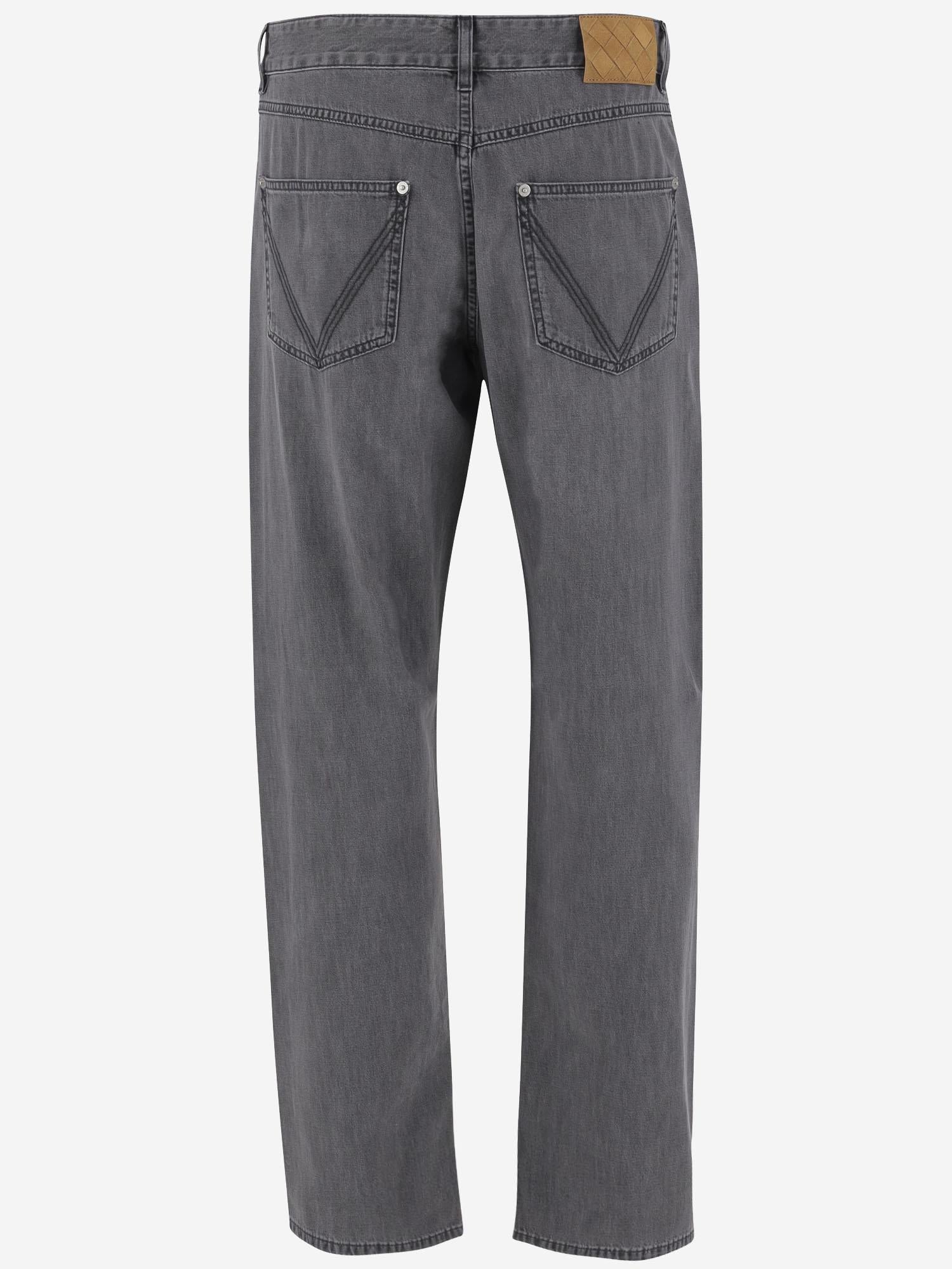 JEANS IN DENIM DI COTONE 813511 V5SO01003 BOTTEGA VENETA 