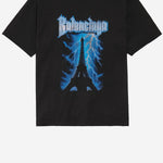 T-SHIRT IN COTONE CON STAMPA 850345 TUVE71000 BALENCIAGA 