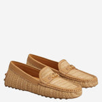 MOCASSINI IN STILE RAFIA XXW22L0KG60 V8DZZQU TODS 