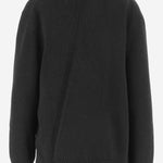 MAGLIONE ASIMMETRICO IN MISTO LANA J02GP0222 J14798001 JIL SANDER 