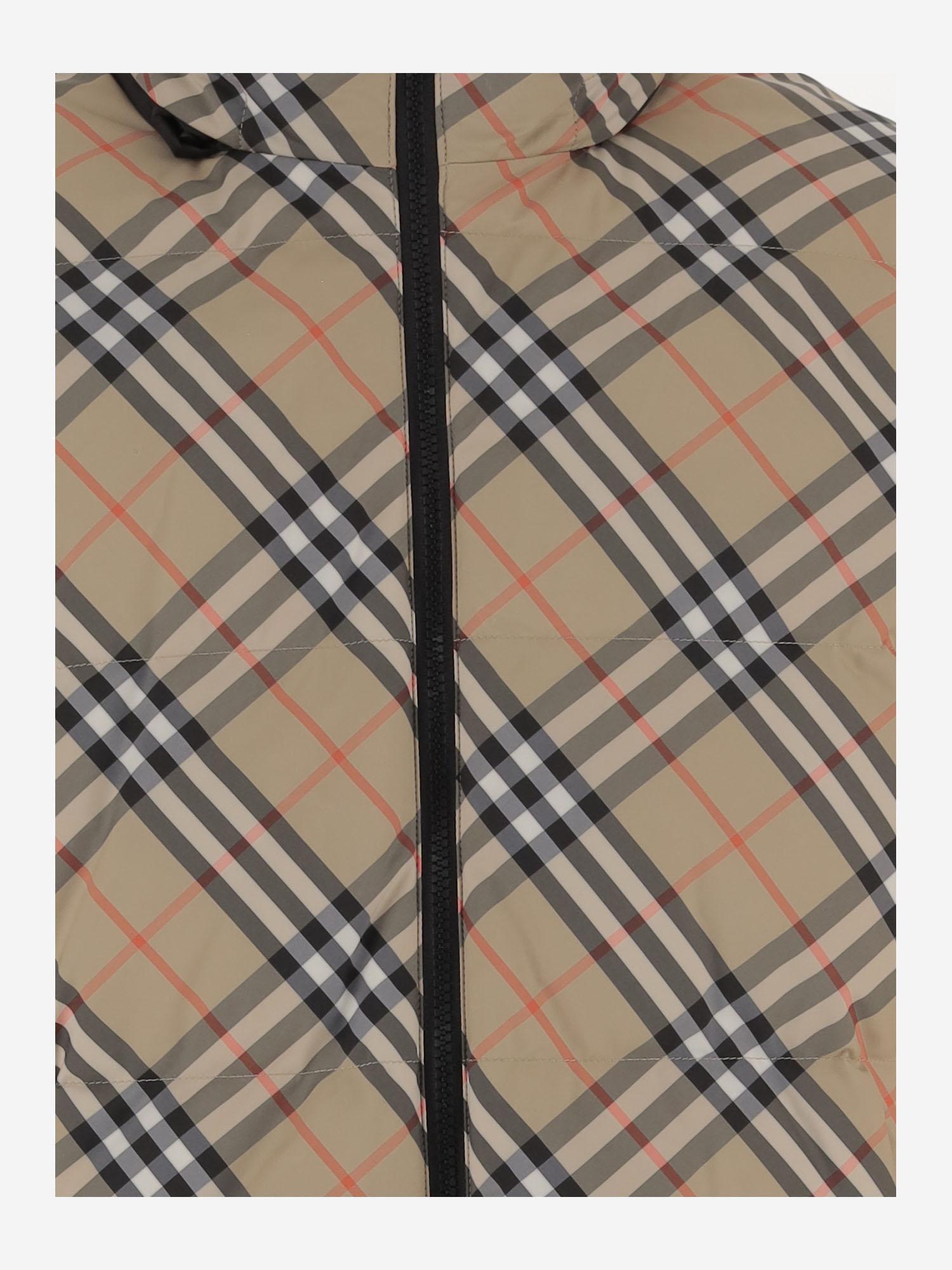 GIUBBOTTO REVERSIBILE ON MOTIVO CHECK 8110189 SANDIPCHECK BURBERRY 