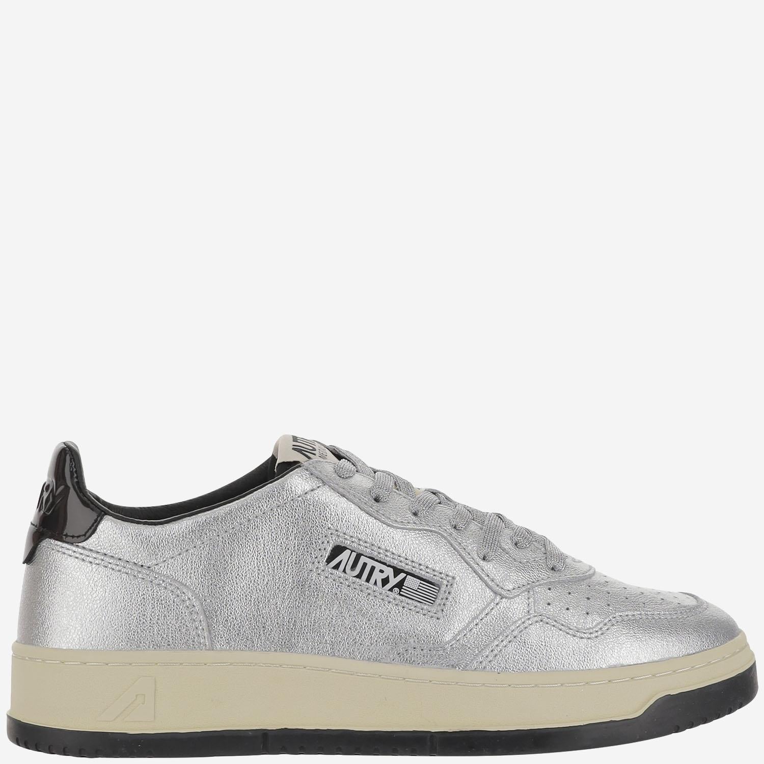 SNEAKERS LOW MEDALIST AULMPA04 SILVERBLK AUTRY 