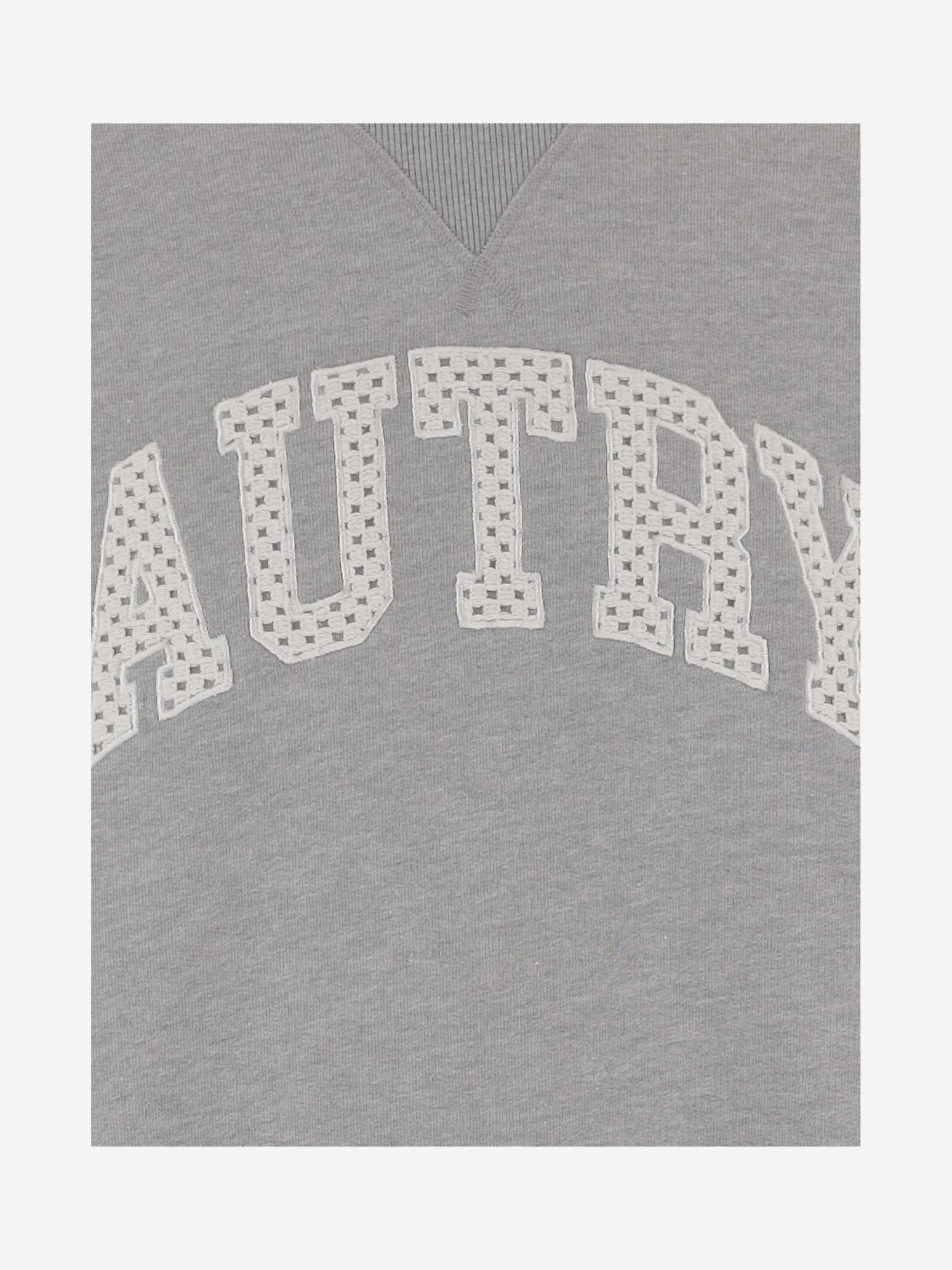 FELPA IN COTONE CON LOGO SWPX036D JERSEYDKMEL AUTRY 