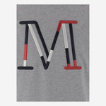 T-SHIRT IN COTONE CON LOGO 8C0000589AFV 980 MONCLER ENFANTS 