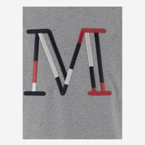 T-SHIRT IN COTONE CON LOGO 8C0000589AFV 980 MONCLER ENFANTS 