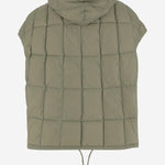 GILET COZY ARCO IN NYLON COZY ARCO VEST MICROOLIVEGREEN IENKI IENKI 