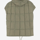 GILET COZY ARCO IN NYLON COZY ARCO VEST MICROOLIVEGREEN IENKI IENKI 
