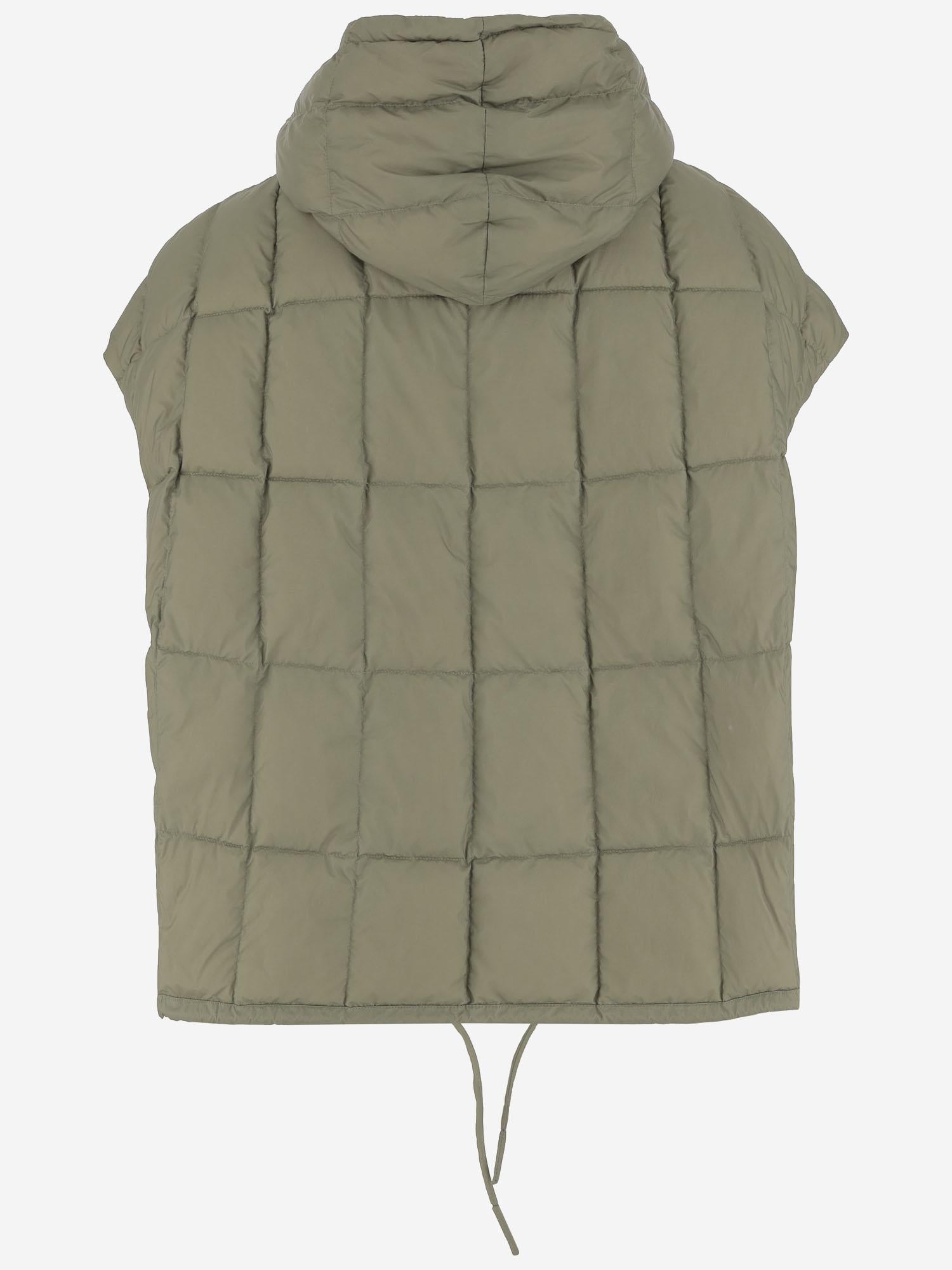 GILET COZY ARCO IN NYLON COZY ARCO VEST MICROOLIVEGREEN IENKI IENKI 
