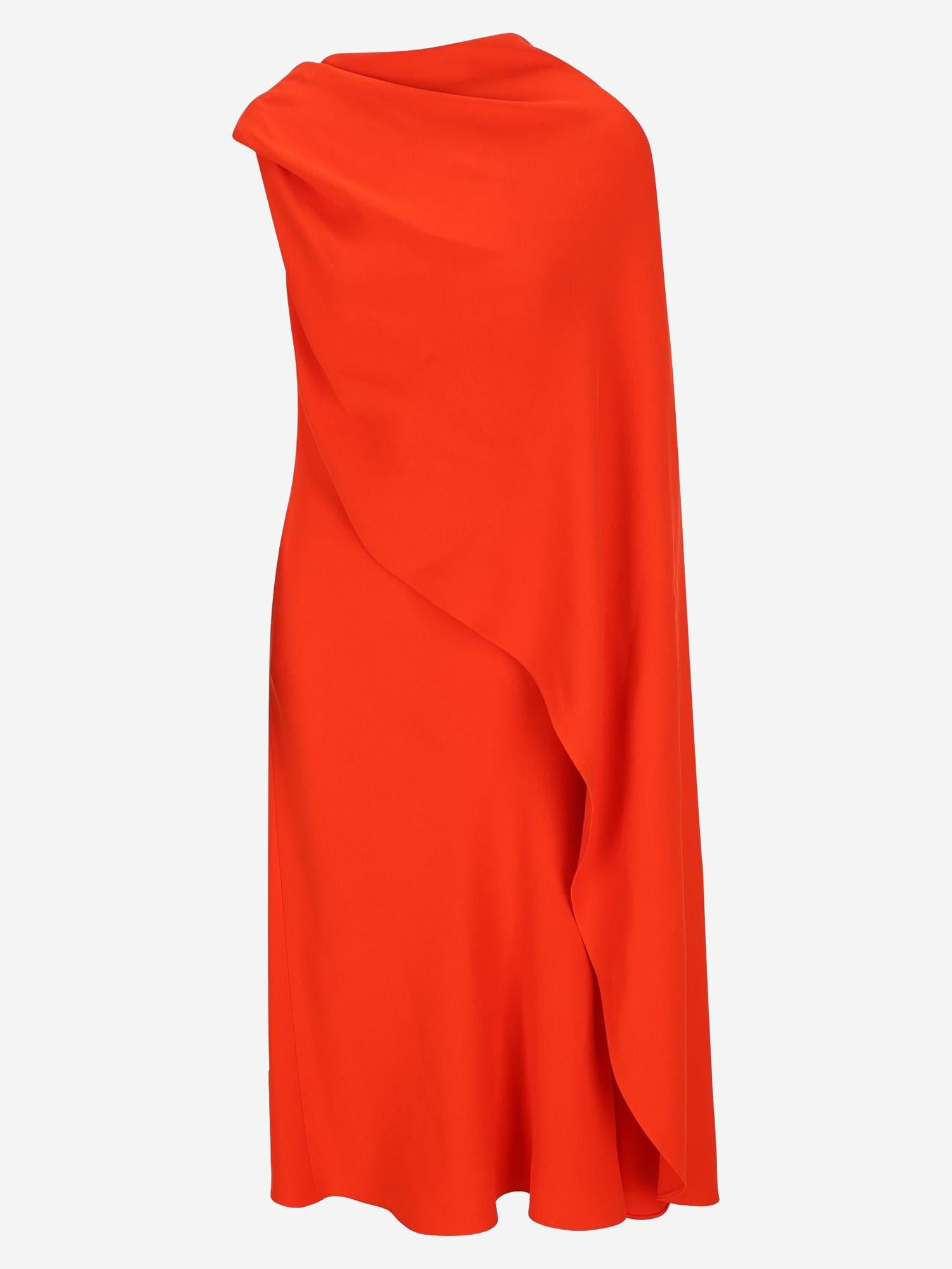 ABITO DRAPPEGGITO IN SETA E LANA 872272 TUT553941 BALENCIAGA 