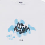 T-SHIRT IN COTONE CON LOGO S6MSJBTH195 001 MSGM KIDS 