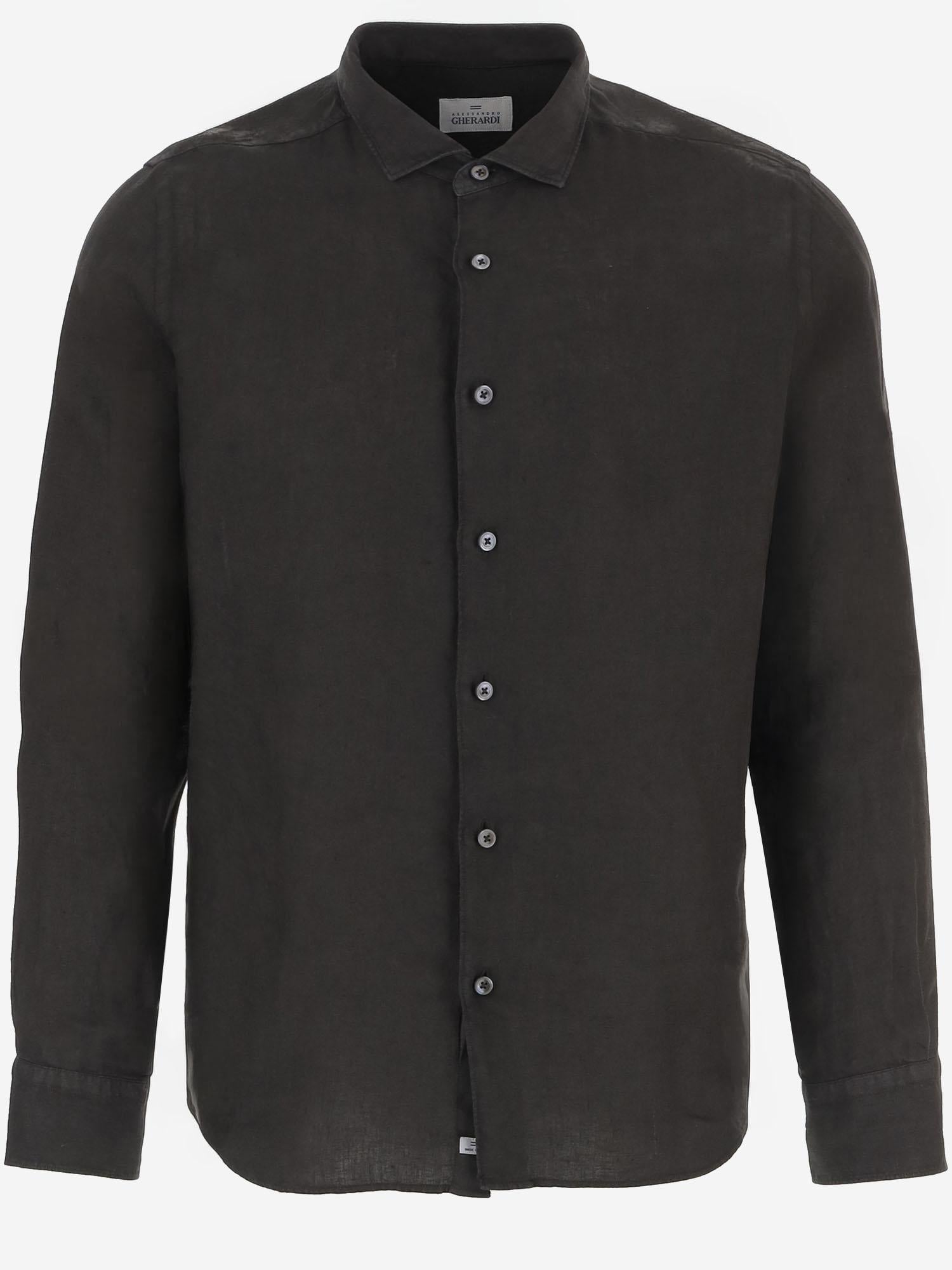 CAMICIA IN LINO REGENT7 76T4531 GHERARDI 