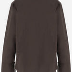 CAMICIA IN COTONE CON RICAMI FLOREALI 22237 512 THE.GARMENT 