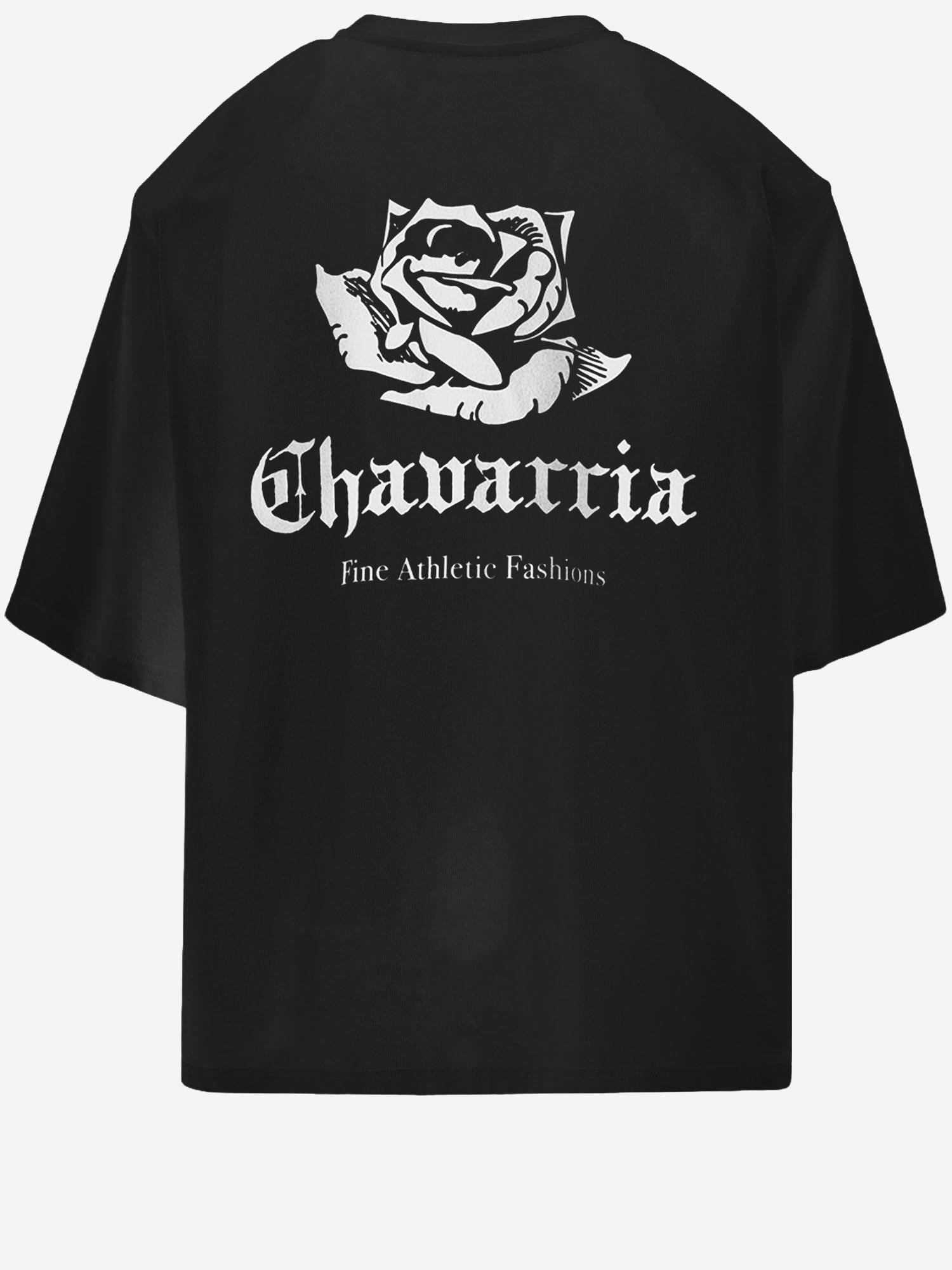 T-shirt Willy Chavarria X adidas in cotone con logo KS6445 BLACK ADIDAS X WILLY CHAVARRIA 