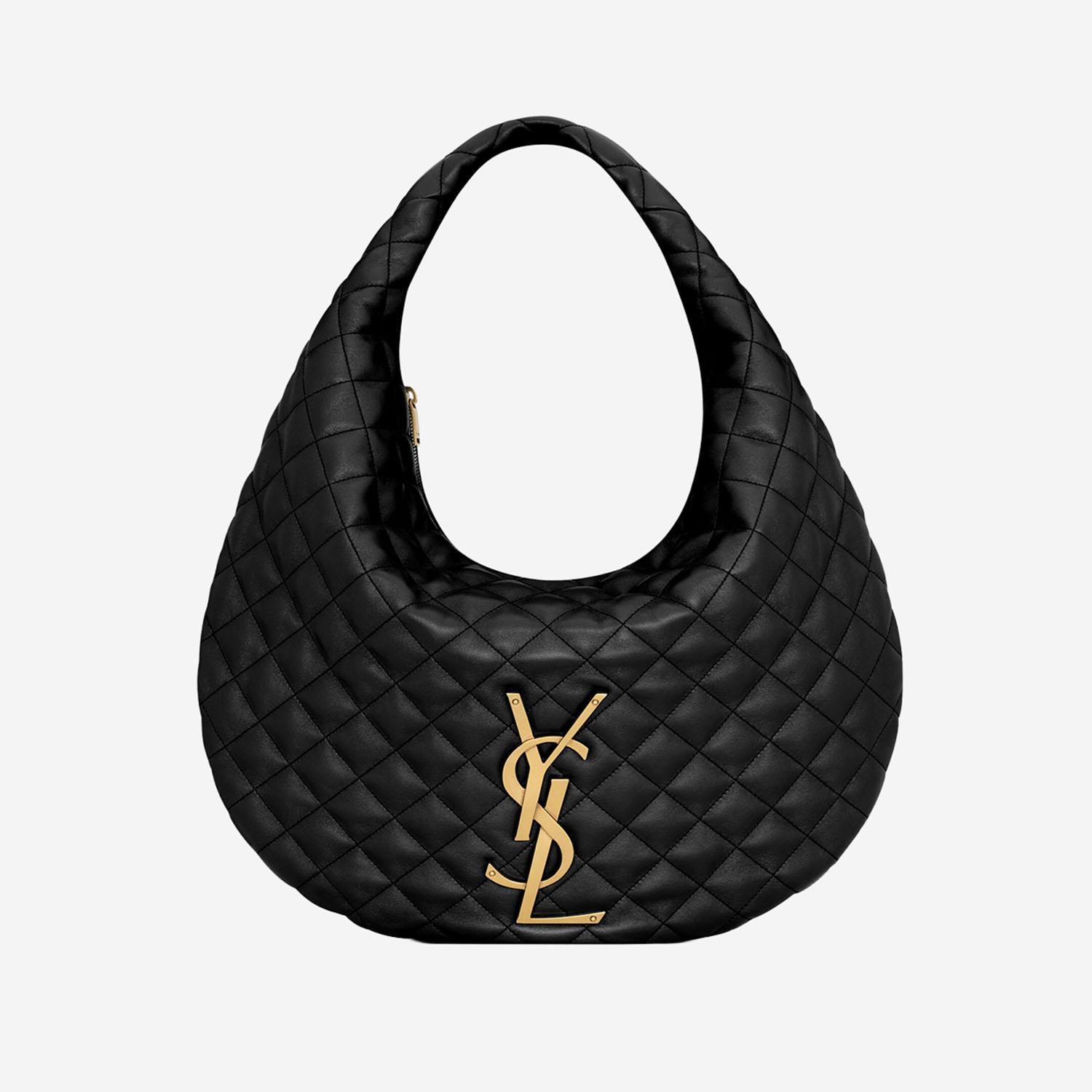 BORSA ICARE HOBO IN NAPPA TRAPUNTATA 858160 AAANG1000 SAINT LAURENT 