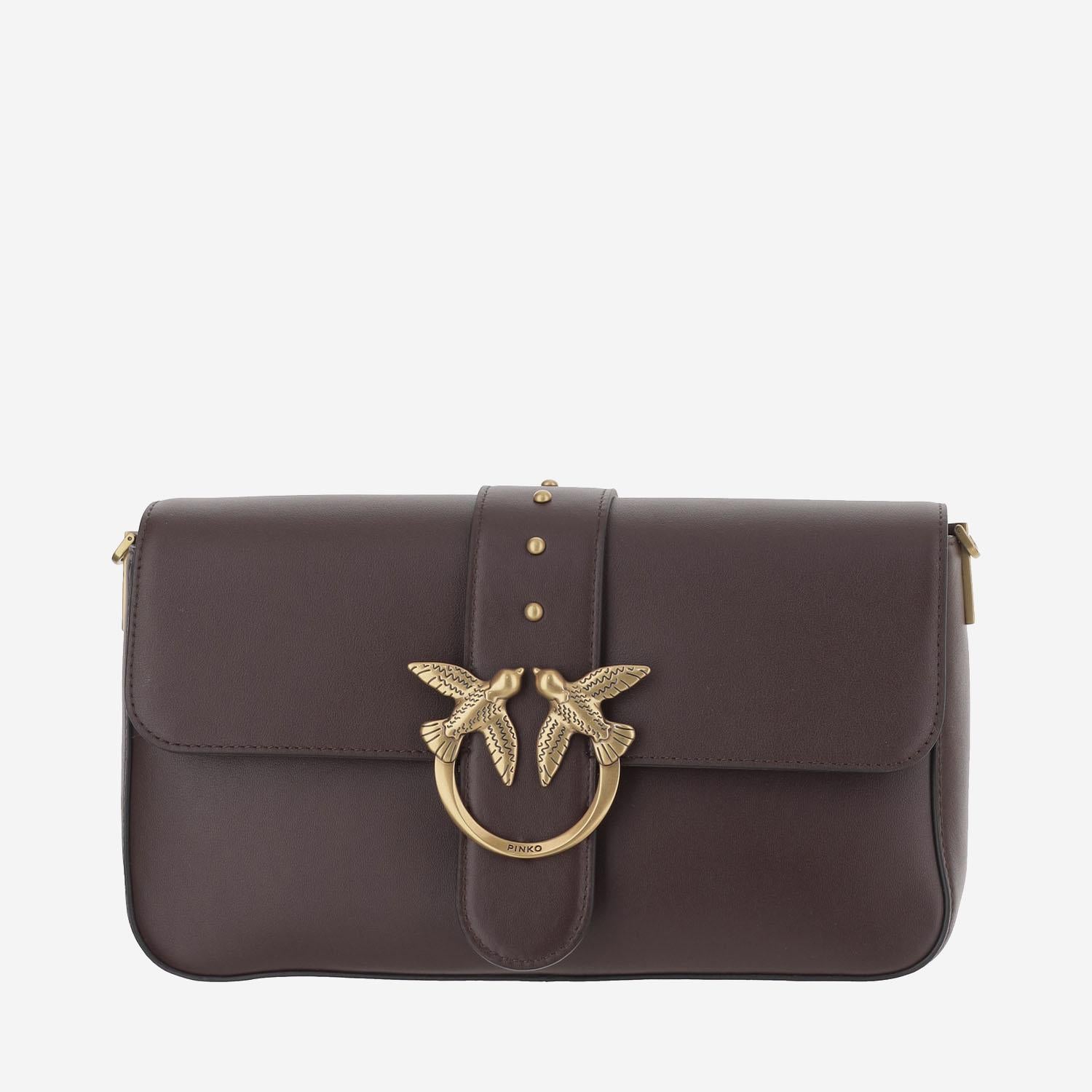 Borsa a spalla Classic Love Bag Slouchy 105823 A0QOLA7Q PINKO 