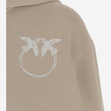 FELPA IN COTONE CON LOGO 104622 A2CVC36 PINKO 