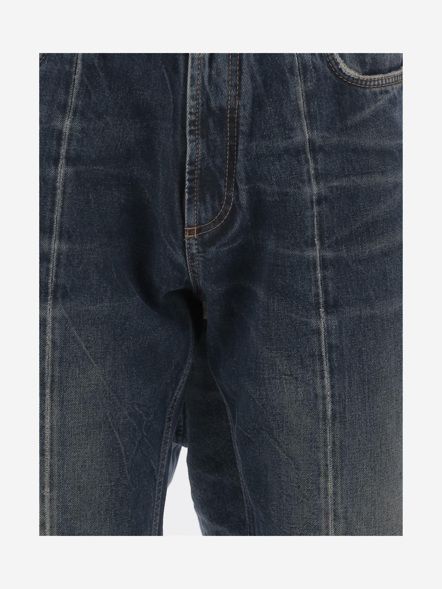 JEANS IN DENIM DI COTONE 1024473 1A177071DA60 VERSACE 