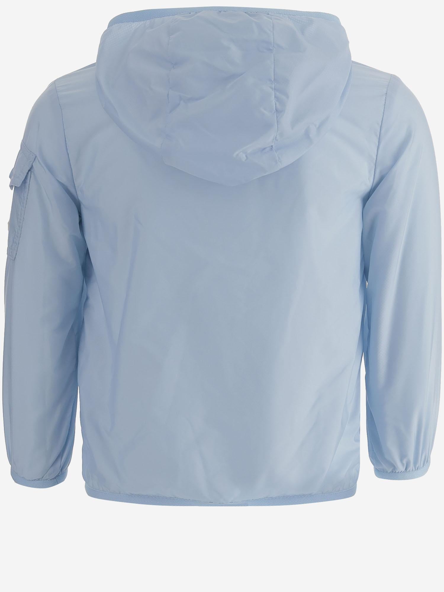 GIACCA SONGU IN NYLON CON CAPPUCCIO 1A0001653A5E 711 MONCLER ENFANTS 