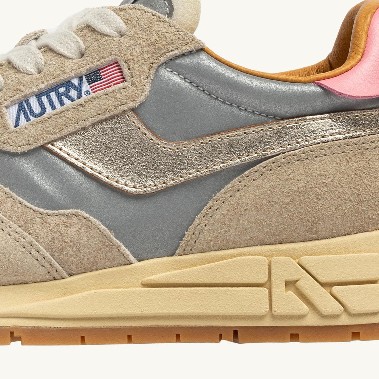 SNEAKERS REELWIND WWLWRL06 REFLLEATSILVPLAT AUTRY 