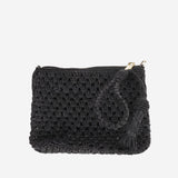 POCHETTE IN RAFIA CON LOGO RAFP001 09036L MC2 SAINT BARTH 