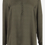 CAMICIA IN SETA CON COLLO DRAPPEGGIATO 010778 2110606 DRIES VAN NOTEN 