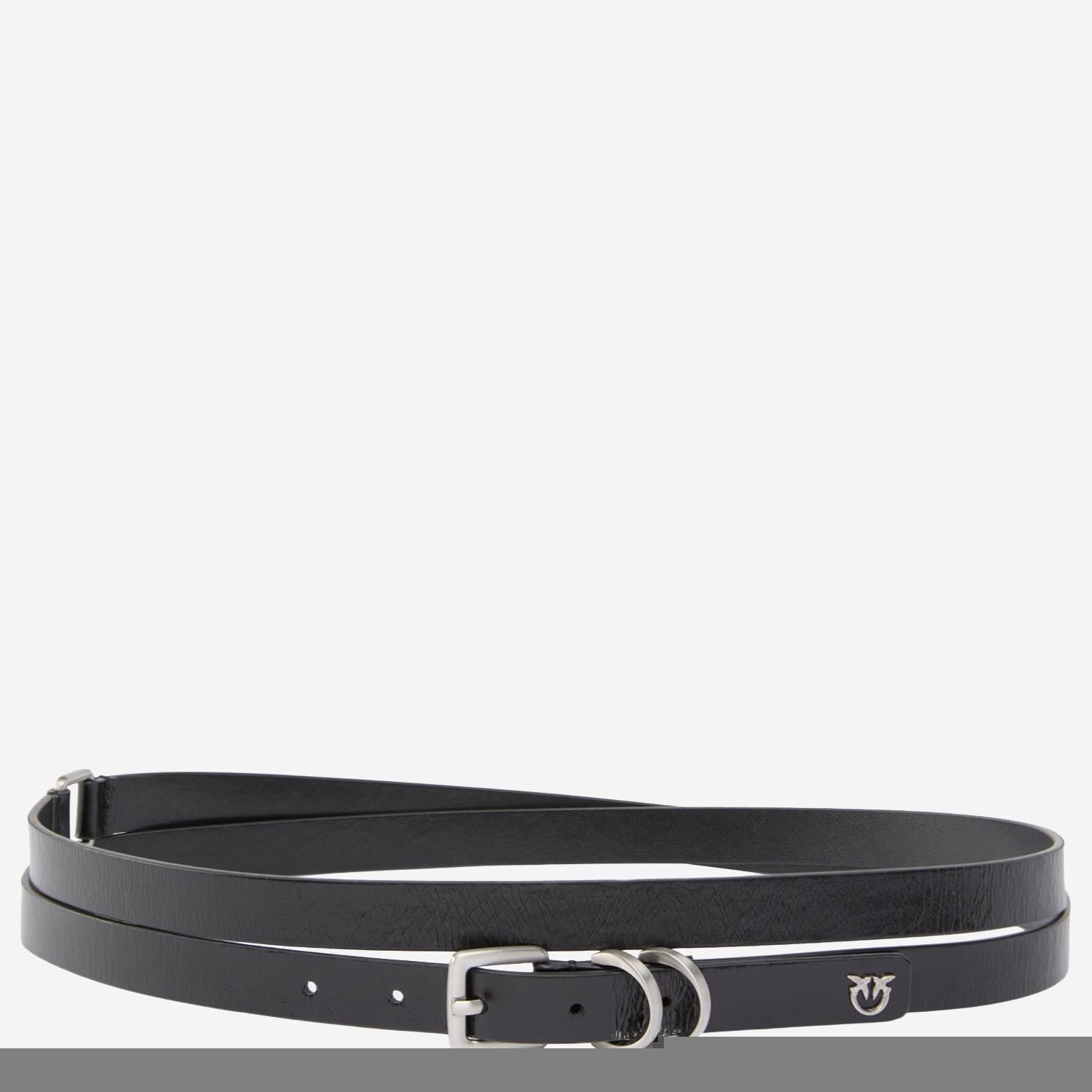 CINTURA IN PELLE CON LOGO 105890 A26JZ99E PINKO 