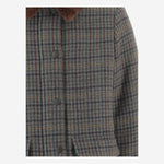 CAPPOTTO IN MISTO LANA CON COLLO IN PELLICCIA W05GOUW00024 376 BONPOINT KIDS 