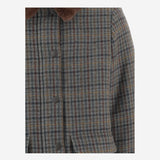 CAPPOTTO IN MISTO LANA CON COLLO IN PELLICCIA W05GOUW00024 376 BONPOINT KIDS 