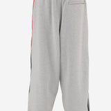 PANTALONI IN COTONE STRETCH CON BANDE LATERALI KV2249 BLACK ADIDAS X WILLY CHAVARRIA 