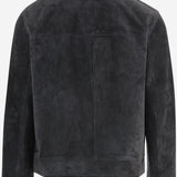 Giacca in pelle scamosciata 26E26EHV21266L32W A7206 YVES SALOMON 