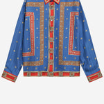CAMICIA IN SETA CON STAMPA THE RINGMASTER 1024520 1A179535UJ30 VERSACE 
