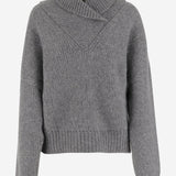 MAGLIONE IN MISTO ALPACA 827215 Y77CE1403 SAINT LAURENT 